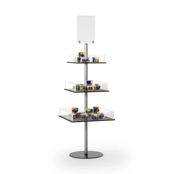 golvställ Pyramid Display